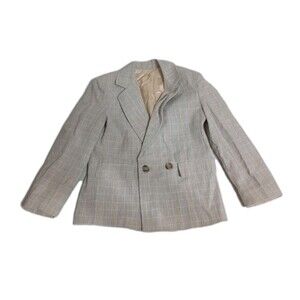 Vtg Casual Time The Fashion Works For Kids Blazer Boys Size 7